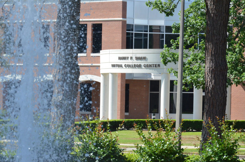 Vcc view through atc fountain