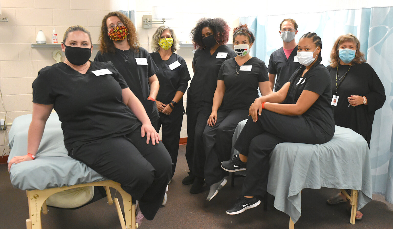 Massage students finish credits at FTCC Fayetteville Technical