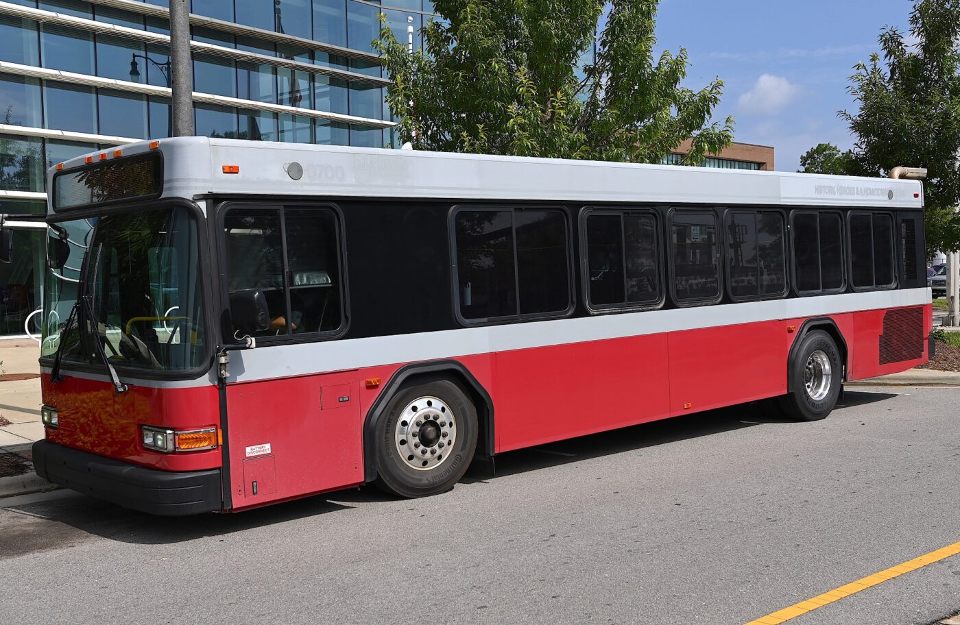 Passenger Bus Presented To Ftcc By City Of Fayetteville