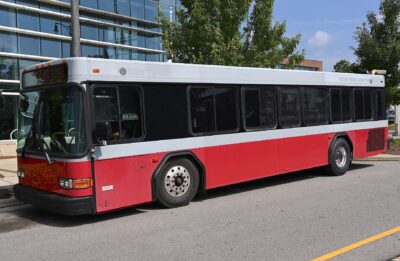 Passenger Bus Presented To Ftcc By City Of Fayetteville
