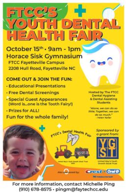 Flier for the Youth Dental Fair