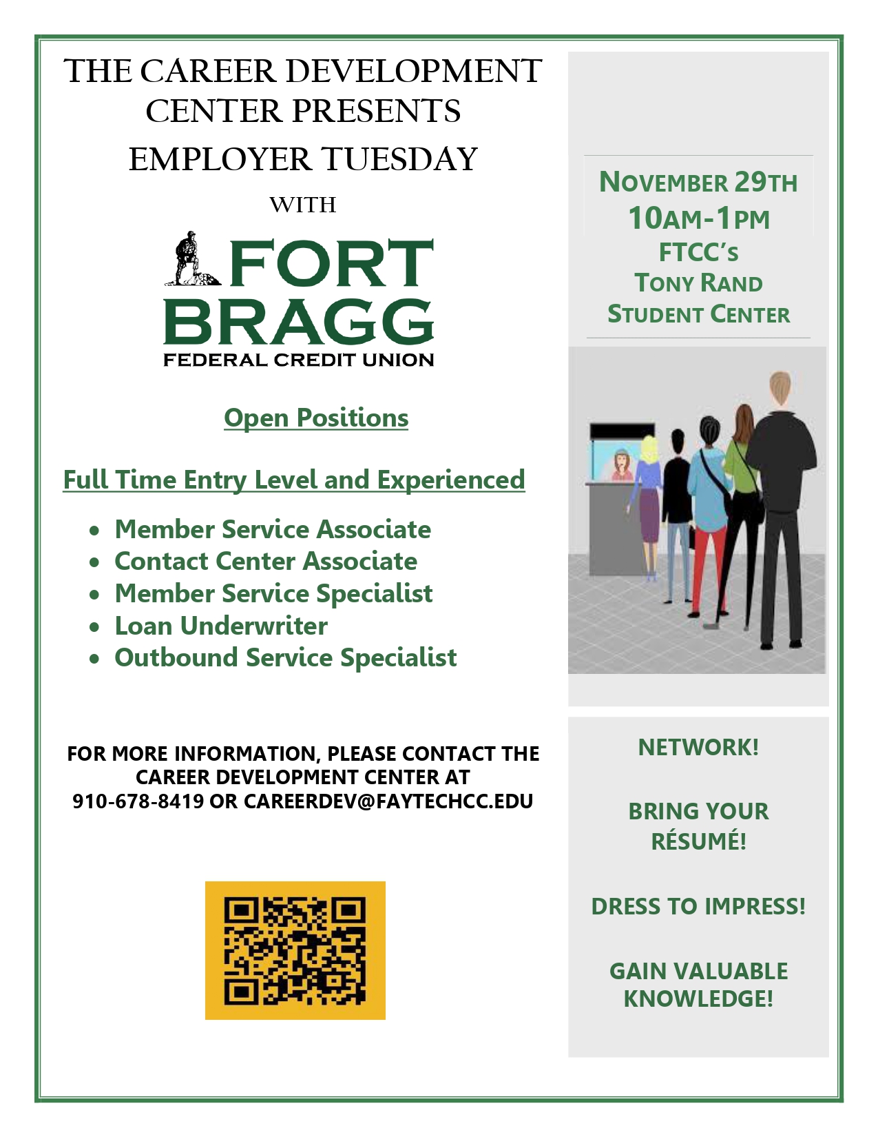 Fort Bragg Federal Credit Union Employer Tuesday