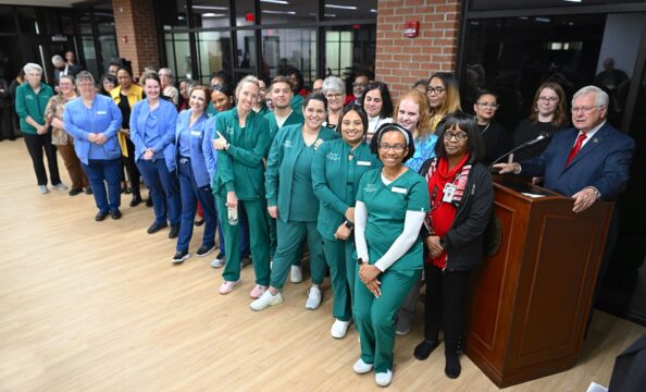 Ftcc Nursing Students And Faculty Gather At Opening Of New Nursing Education And Simulation Center