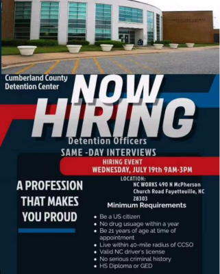 Cc County Dentention Center Job Fair