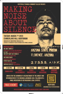 Miranda Act Poster First Place 24x36