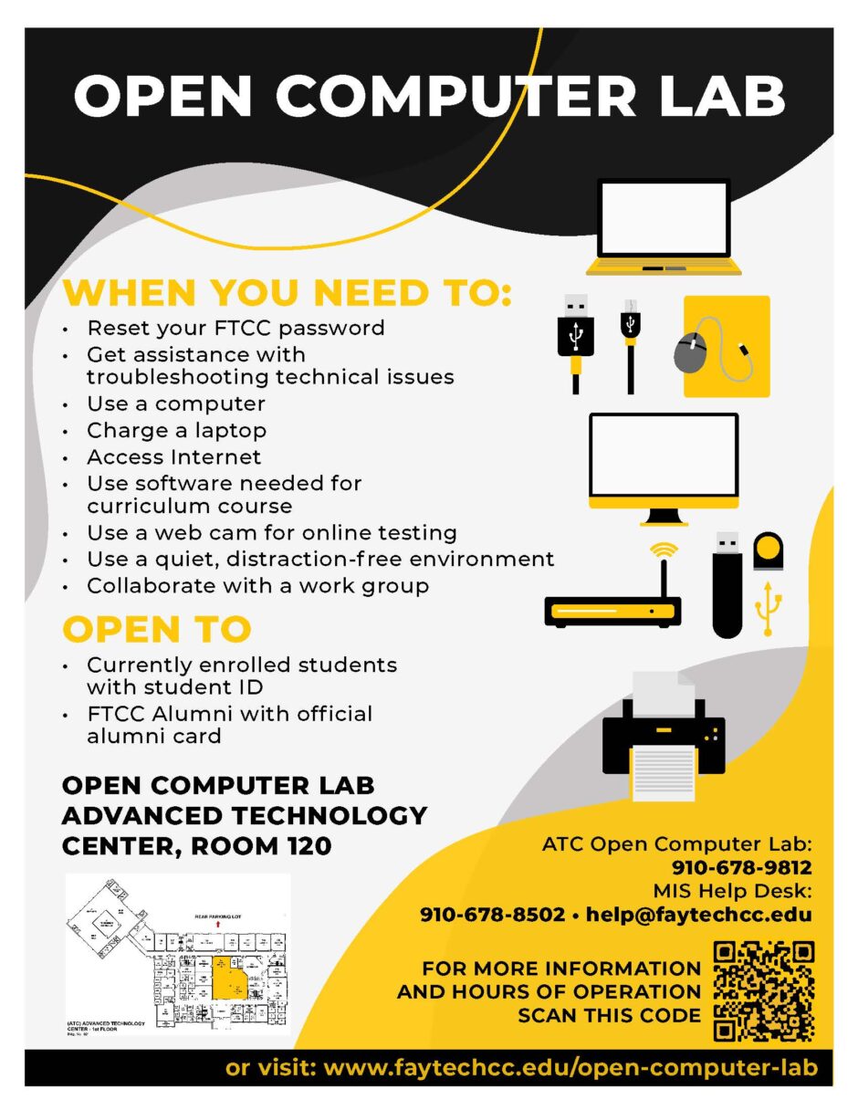 Open Computer Lab - Fayetteville Technical Community College