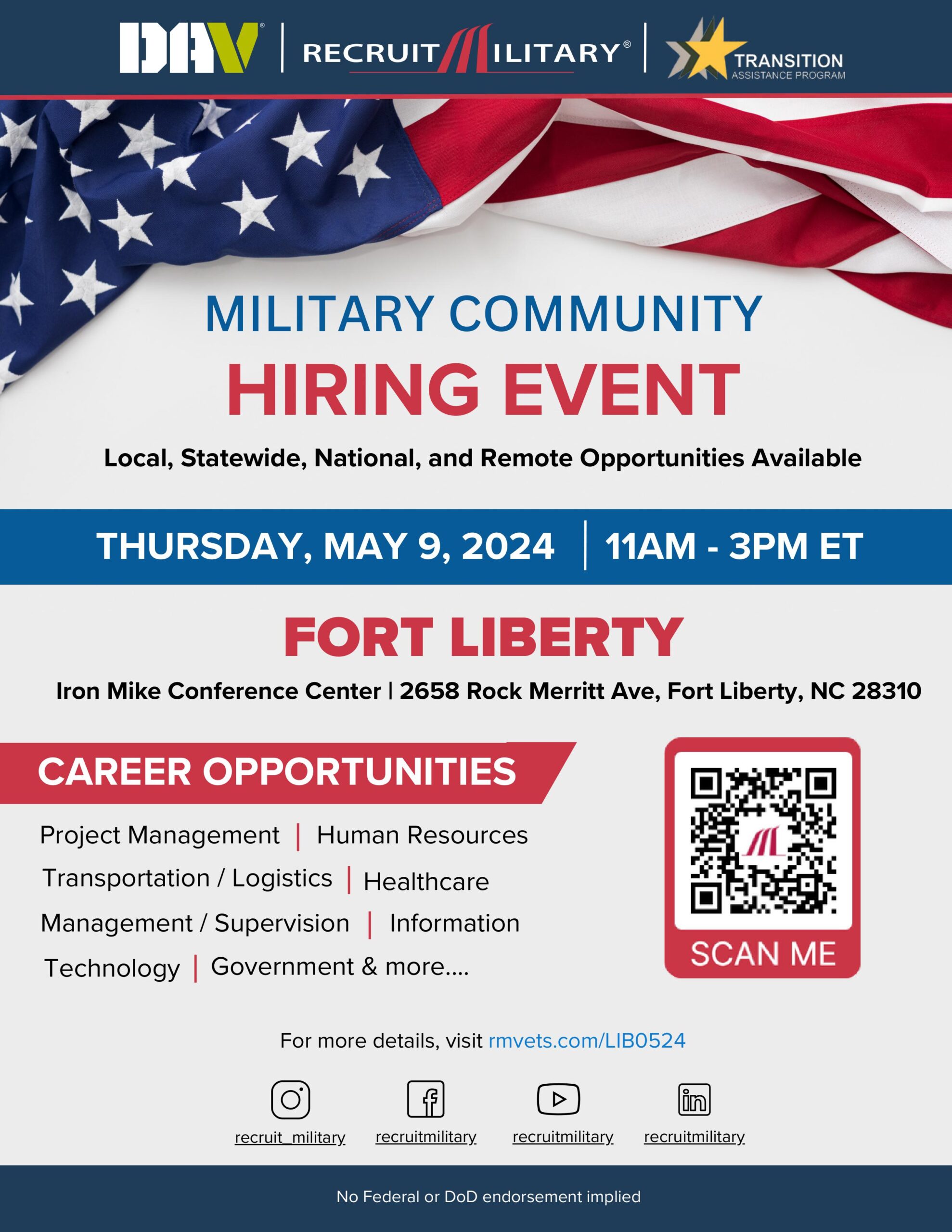 Military Community Hiring Event