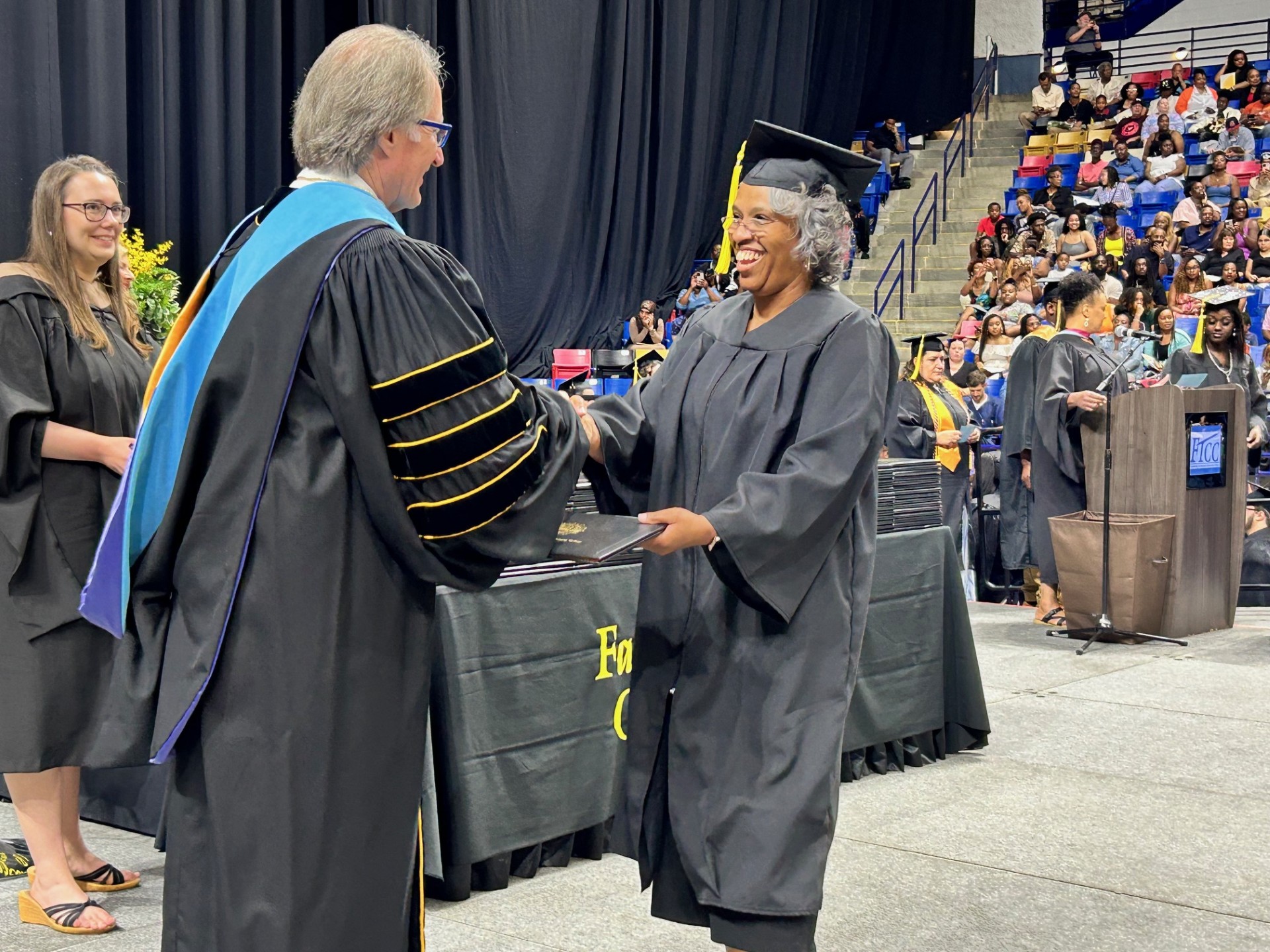 2024 Graduation Stage Photo