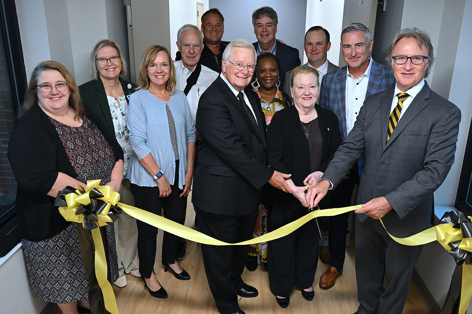 Charlotte ribbon set up andmary（FTCC celebrates Nursing Education 