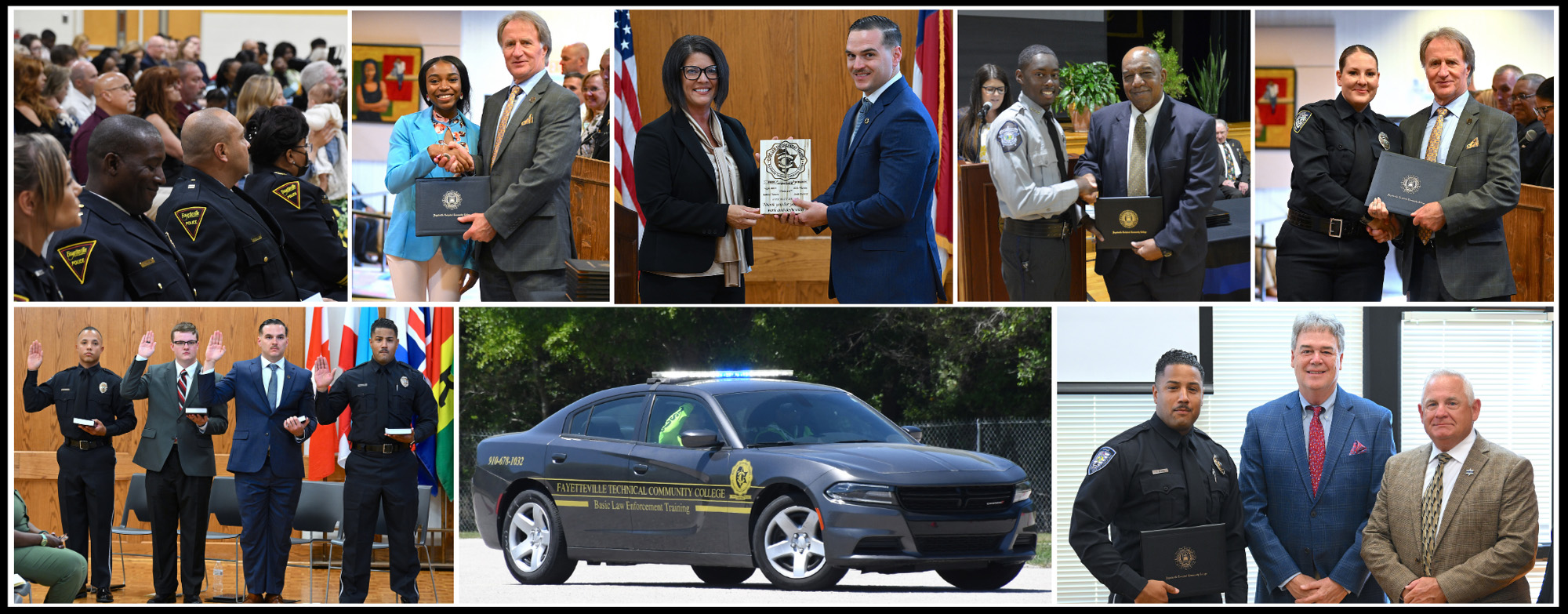 Continuing Education Basic Law Enforcement Graduation Page.