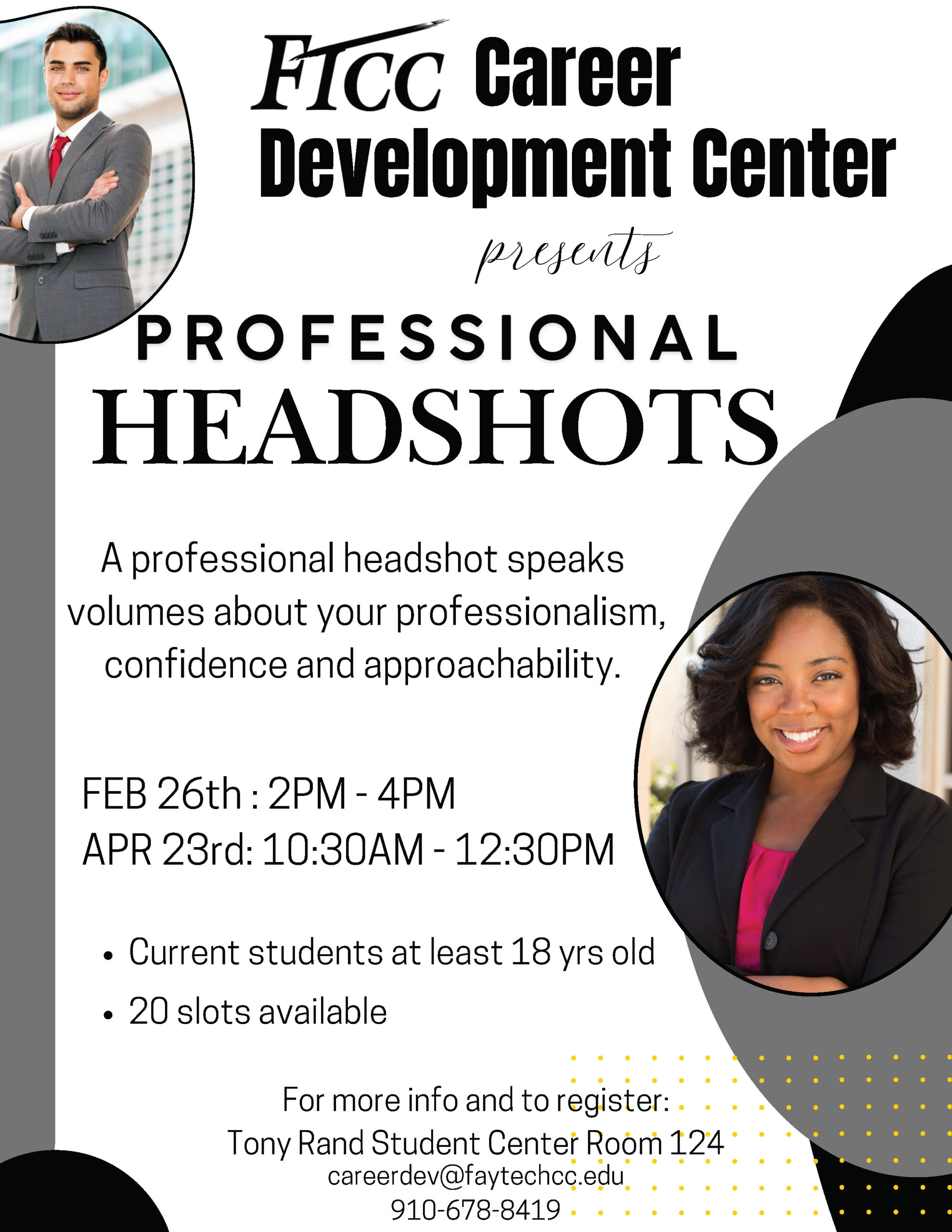 Professional Headshots Flyer Professional Headshots Flyer