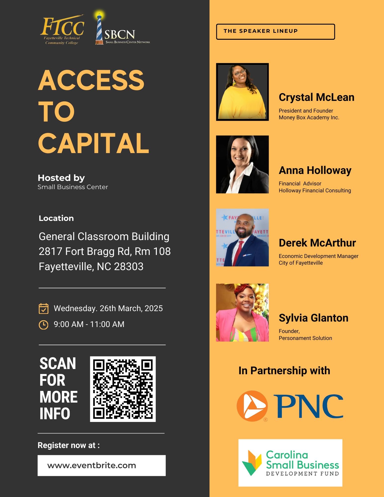 Corrected Access To Capital Flyer