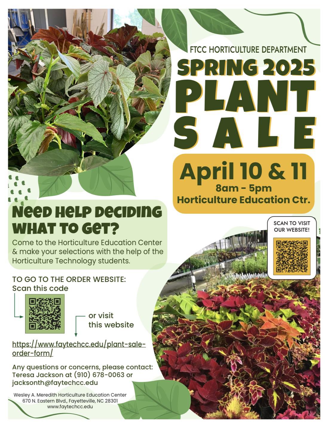 Spring 2025 Plant Sale