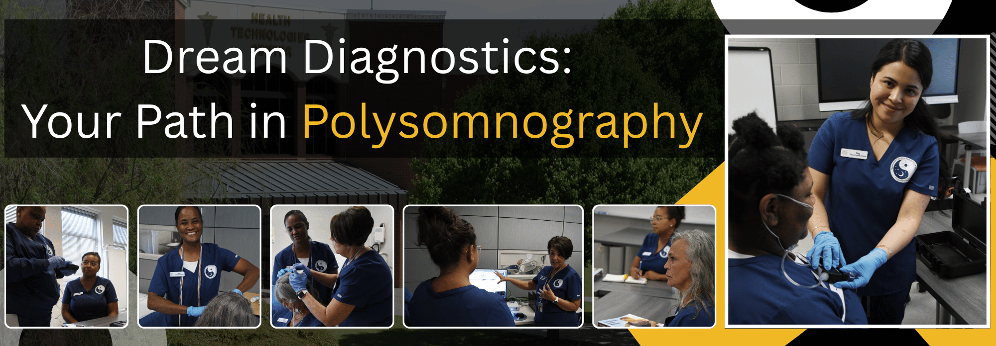 Medical Polysomnography Webpage Banner.