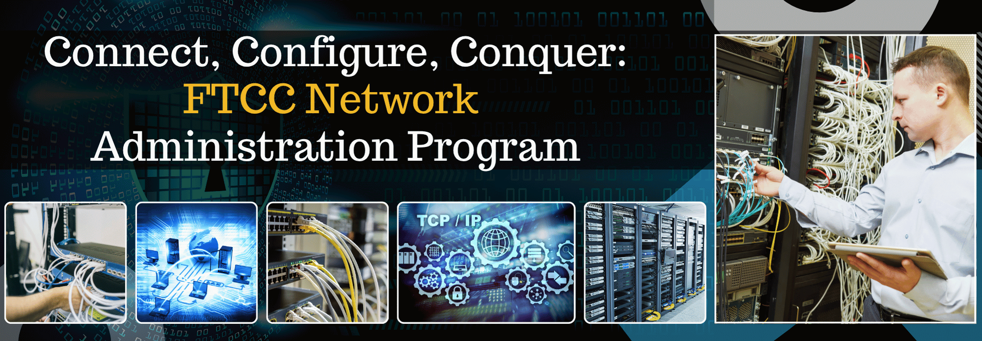 Cybersecurity Webpage Banner