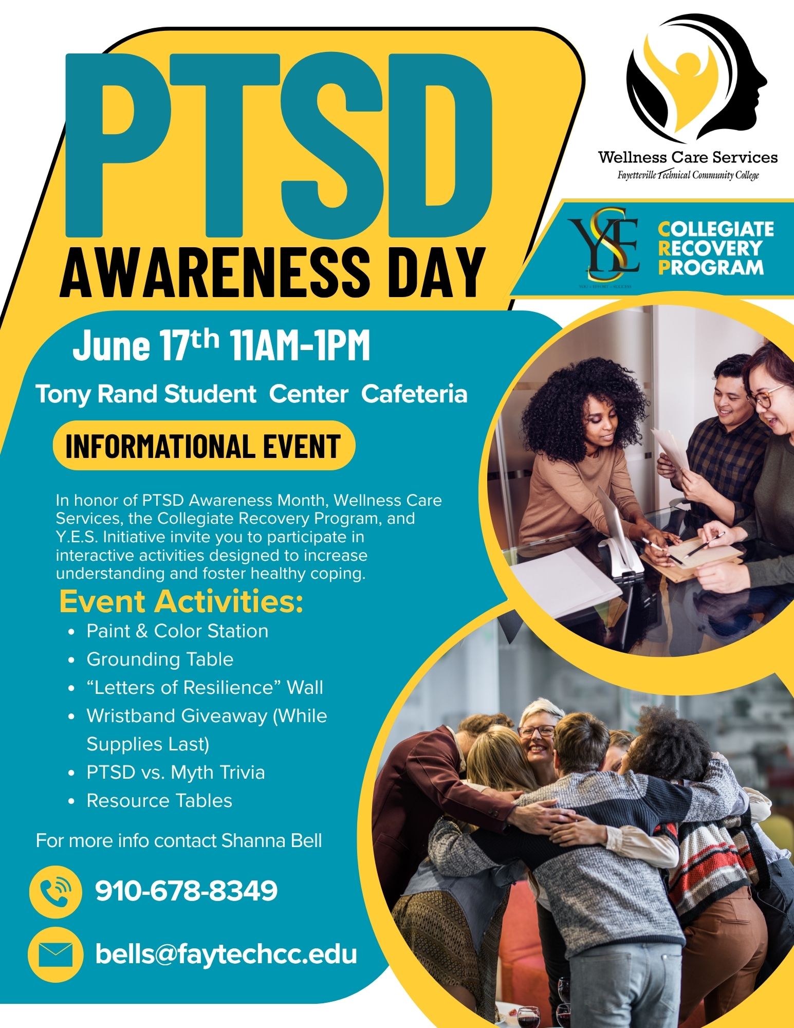 White And Blue Modern Charity Event Instagram Post (1)