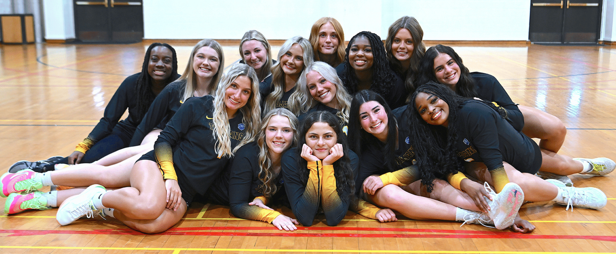 Volleyball Team Photo Banner Image