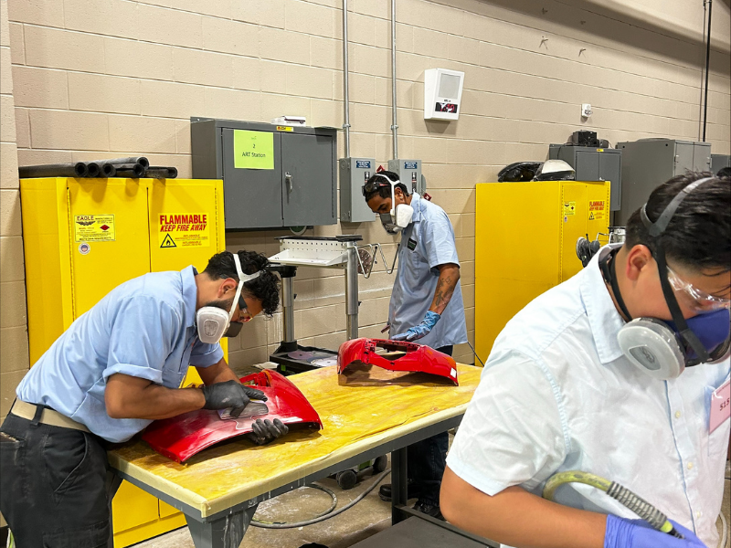 Ftcc Automotive Collision Repair Students