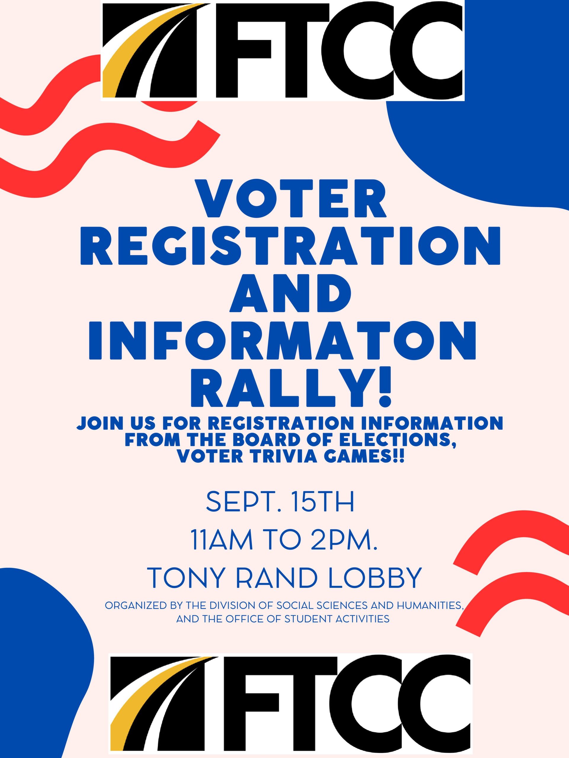 Voting Registration Drive Join Us For Voter Information Fun And Games Free Snacks And Prizes