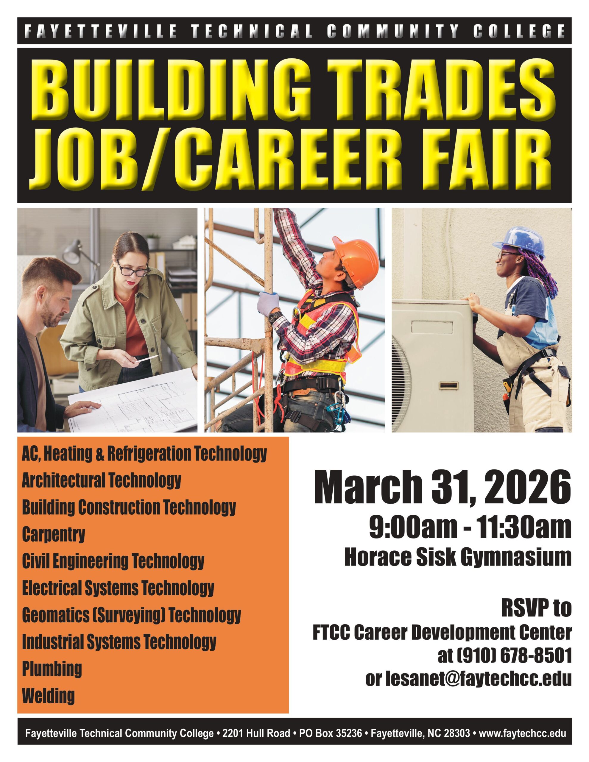 Building Trades Job Fair Employers 2026