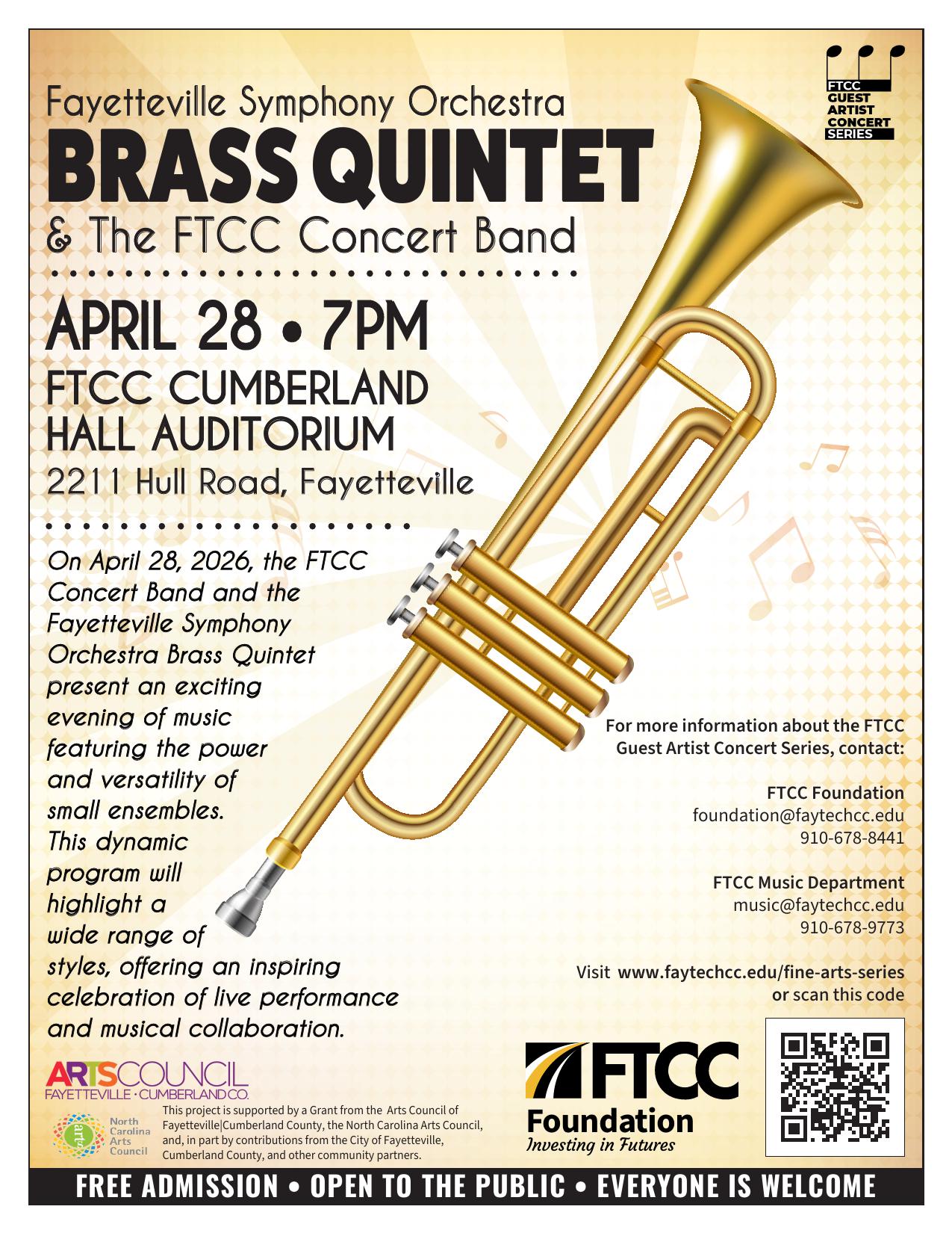 Fso Ftcc Concert Band Apr 28 Flyer