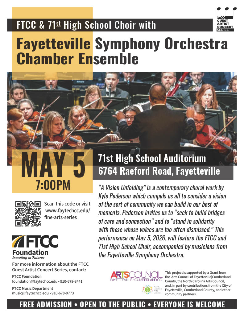 Ftcc 71st Choirs And Fso May 5 Flyer