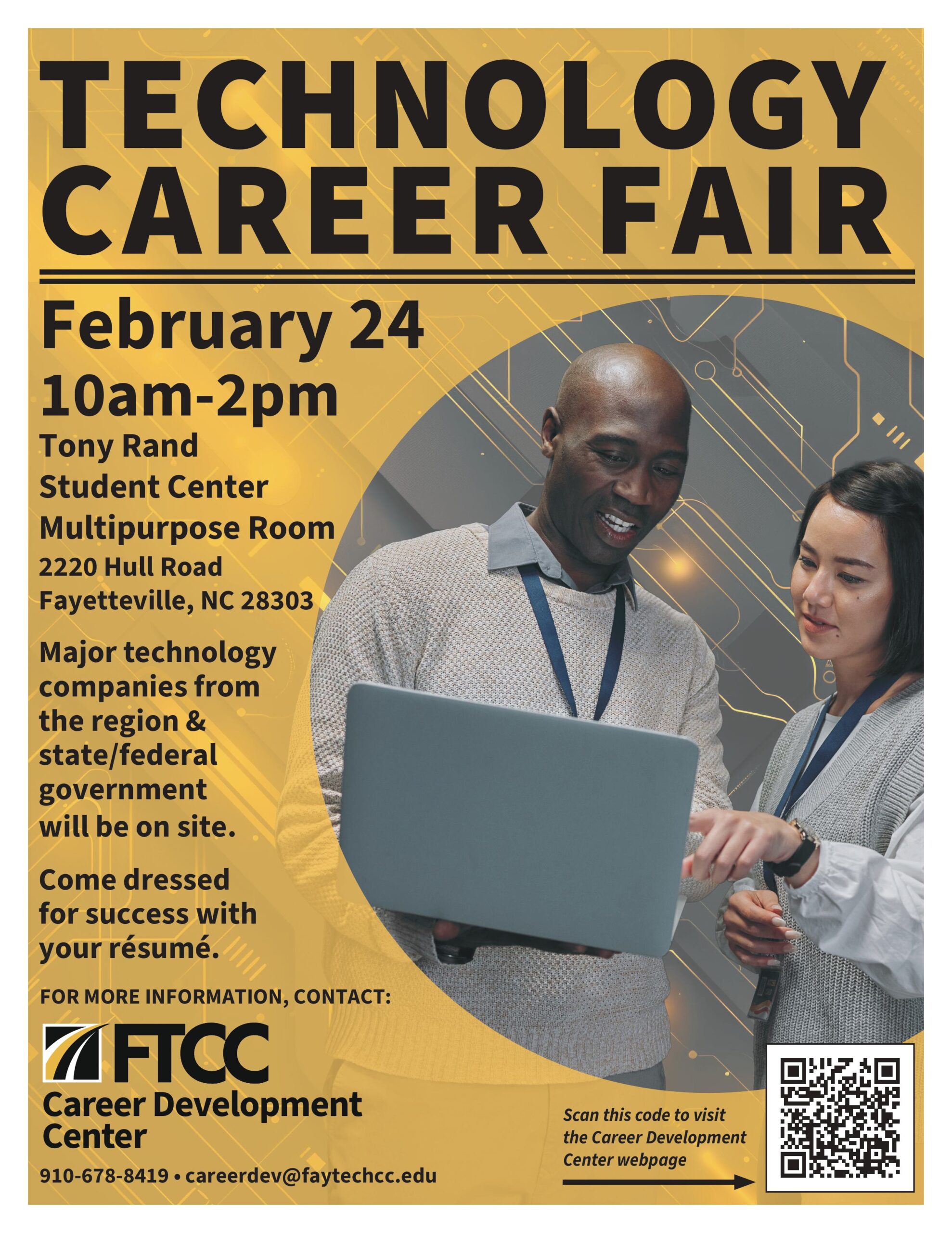 Technology Career Fair 2026 Flyer 2