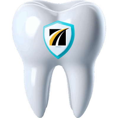 White Tooth With Ftcc Logo On It