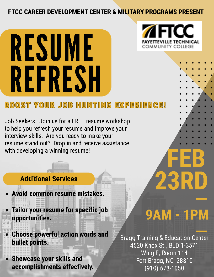 Resume Refresh Feb 23rd