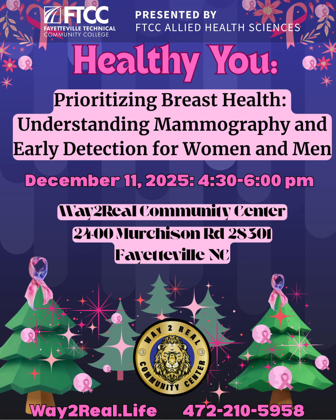 Way2real Mammography Awareness 11dec25