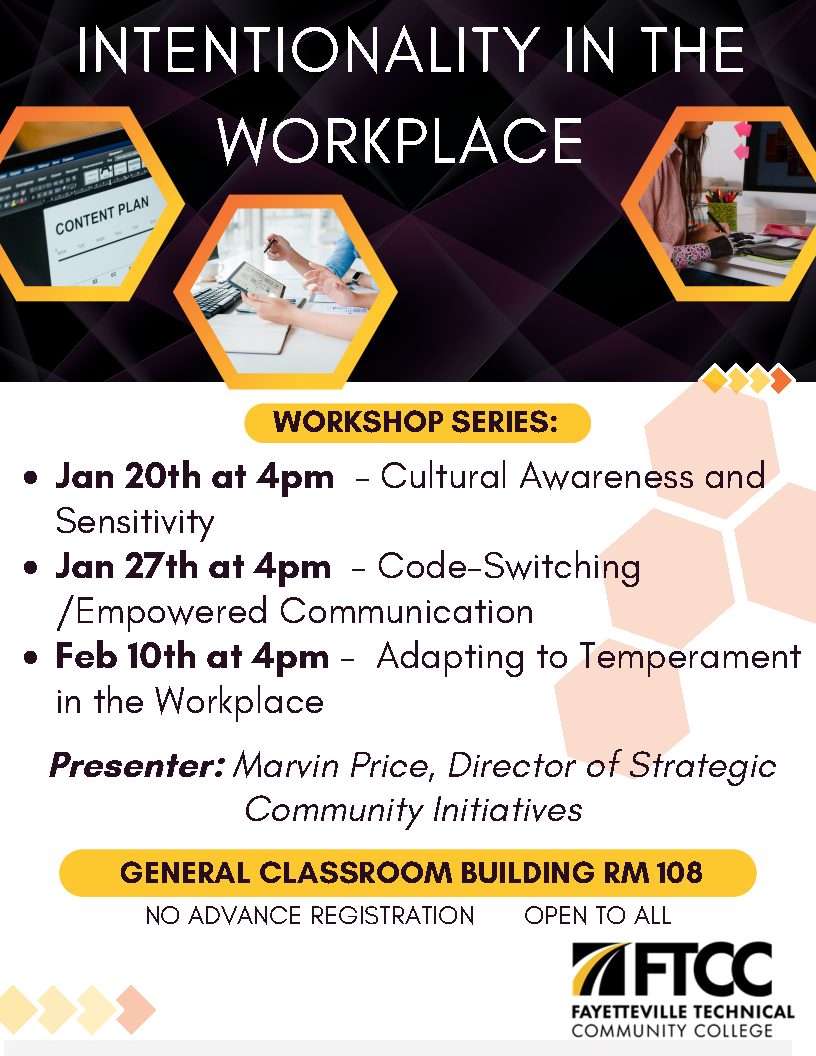 Intentionality Series Flyer