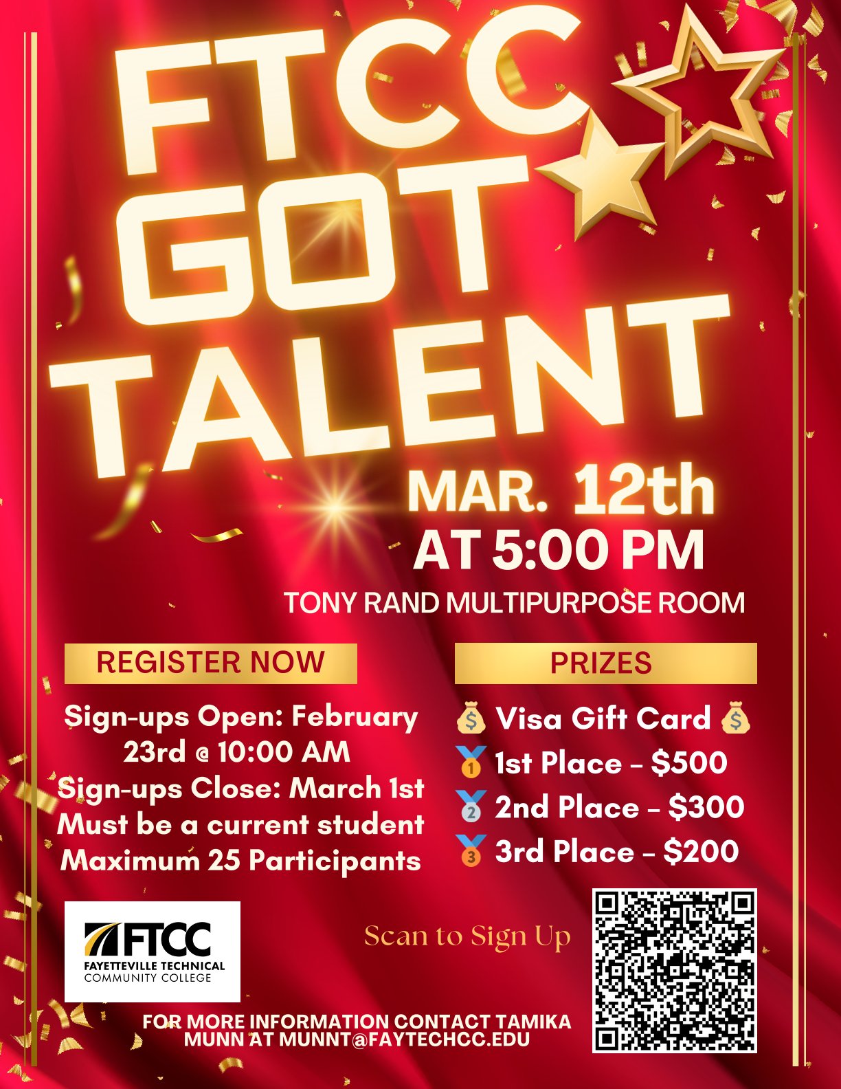 Ftcc Got Talent Sign Up Flyer(3)