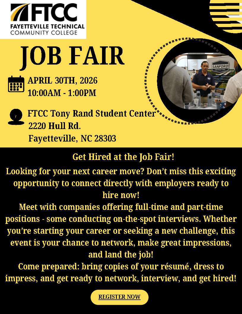 Job Fair Apr 30