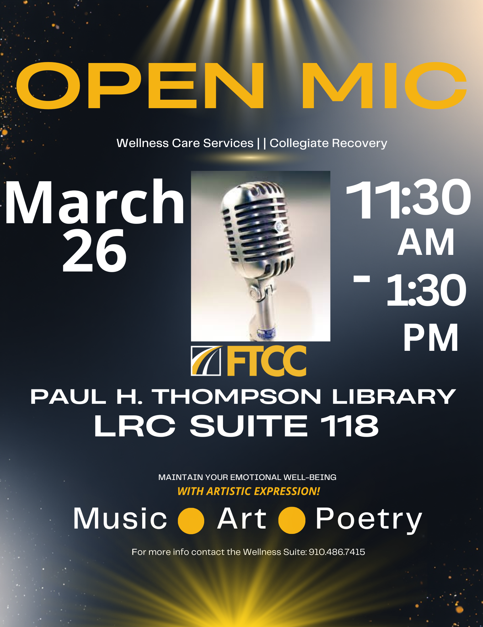 Open Mic Ftcc Color