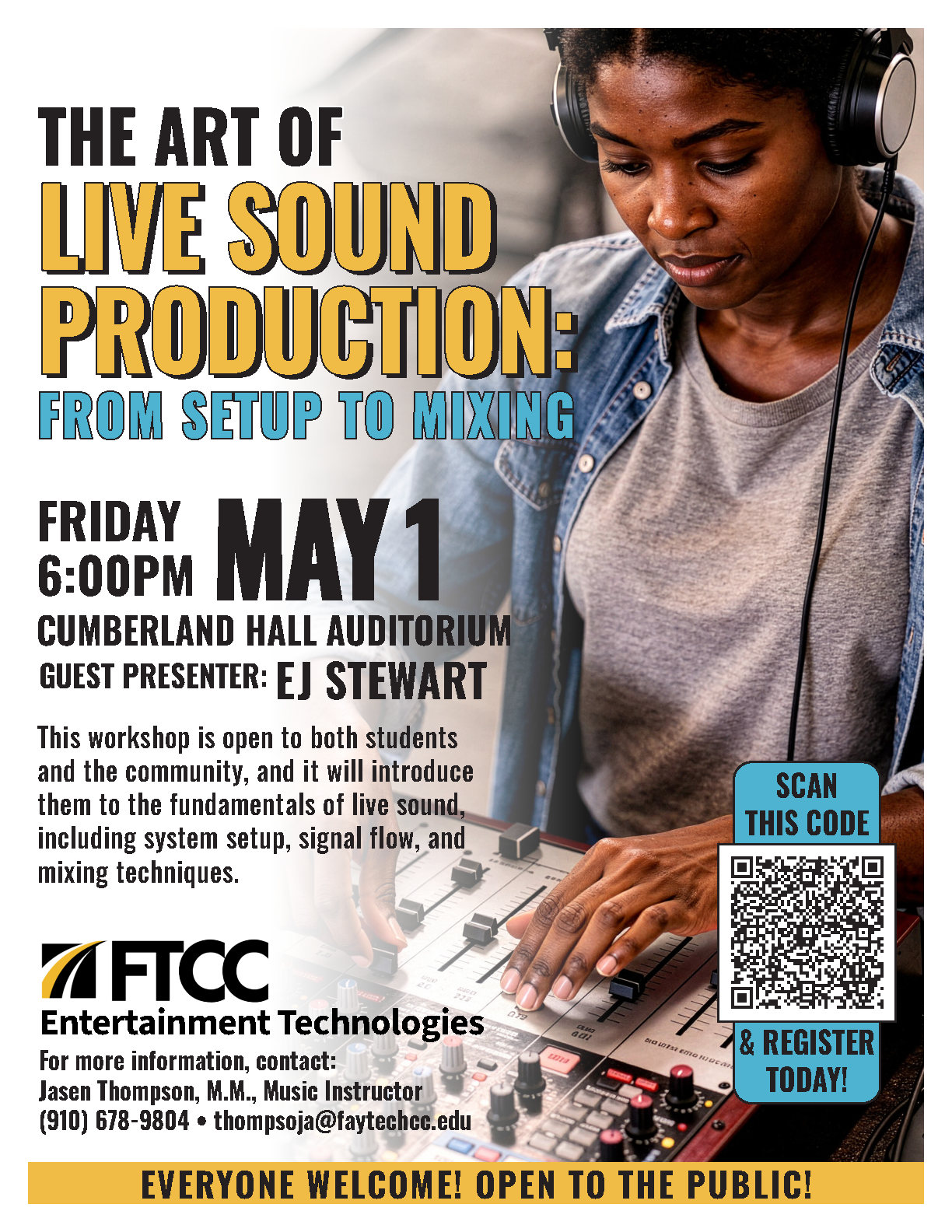 The Art Of Live Sound Production Flyer (002)