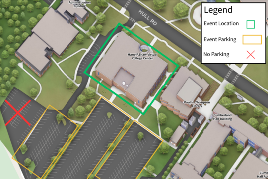 Map Of Ftcc Vcc Building Parking Lot V2