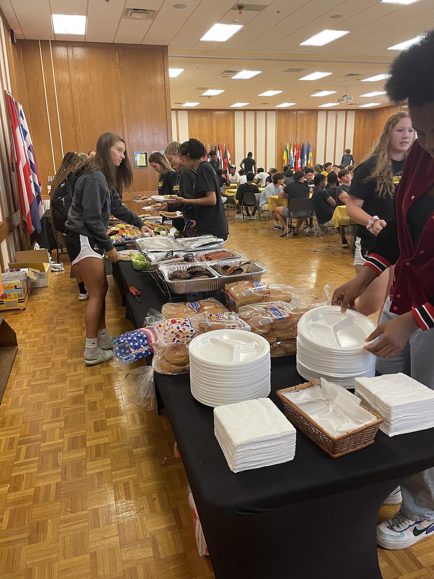 Athletic Cookout/Alumni Game