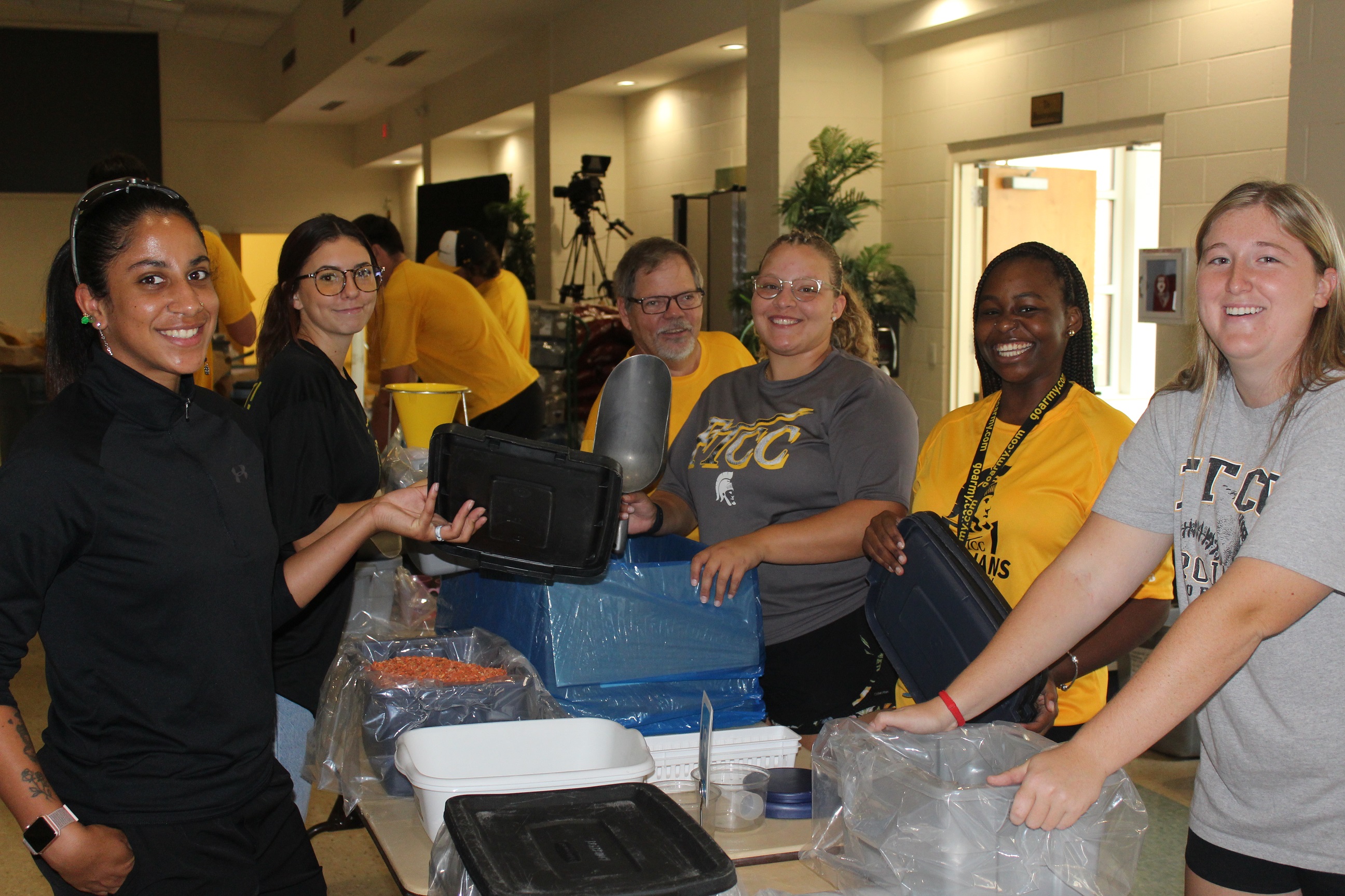 Cumberland County United Way Meal Packing Event