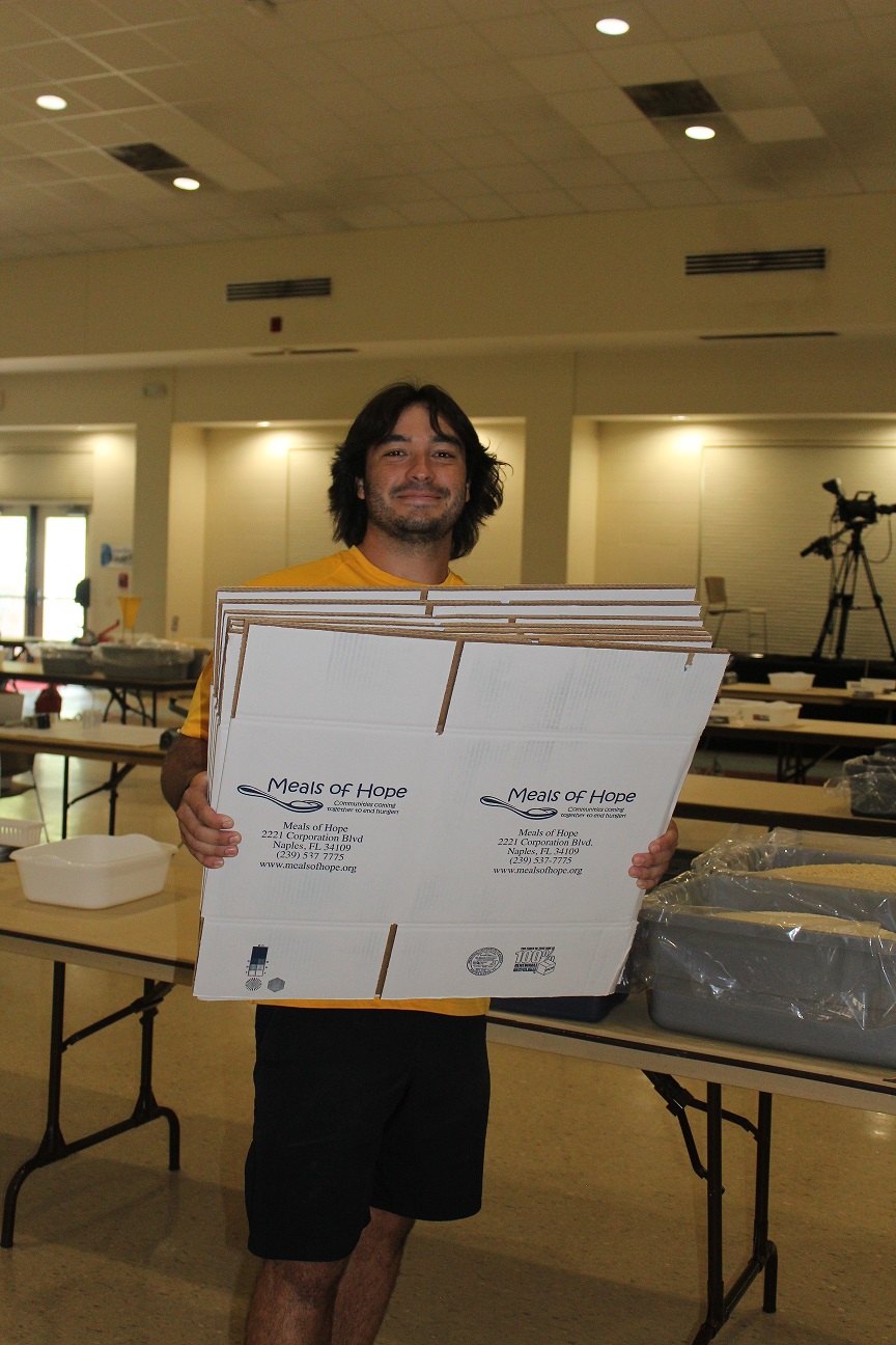 Cumberland County United Way Meal Packing Event