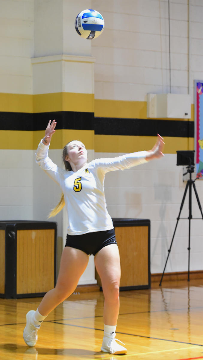 FTCC volleyball faces Pitt CC on Sept. 3, 2019, at Fayetteville Tech.