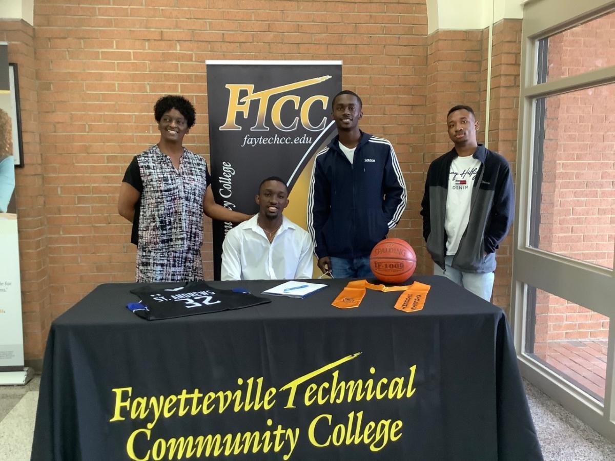 Gabe Harbison signs with St. Andrews