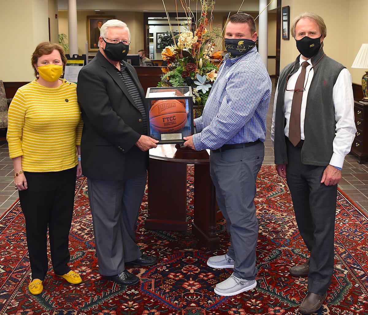 FTCC Athletics Game Ball Presentation