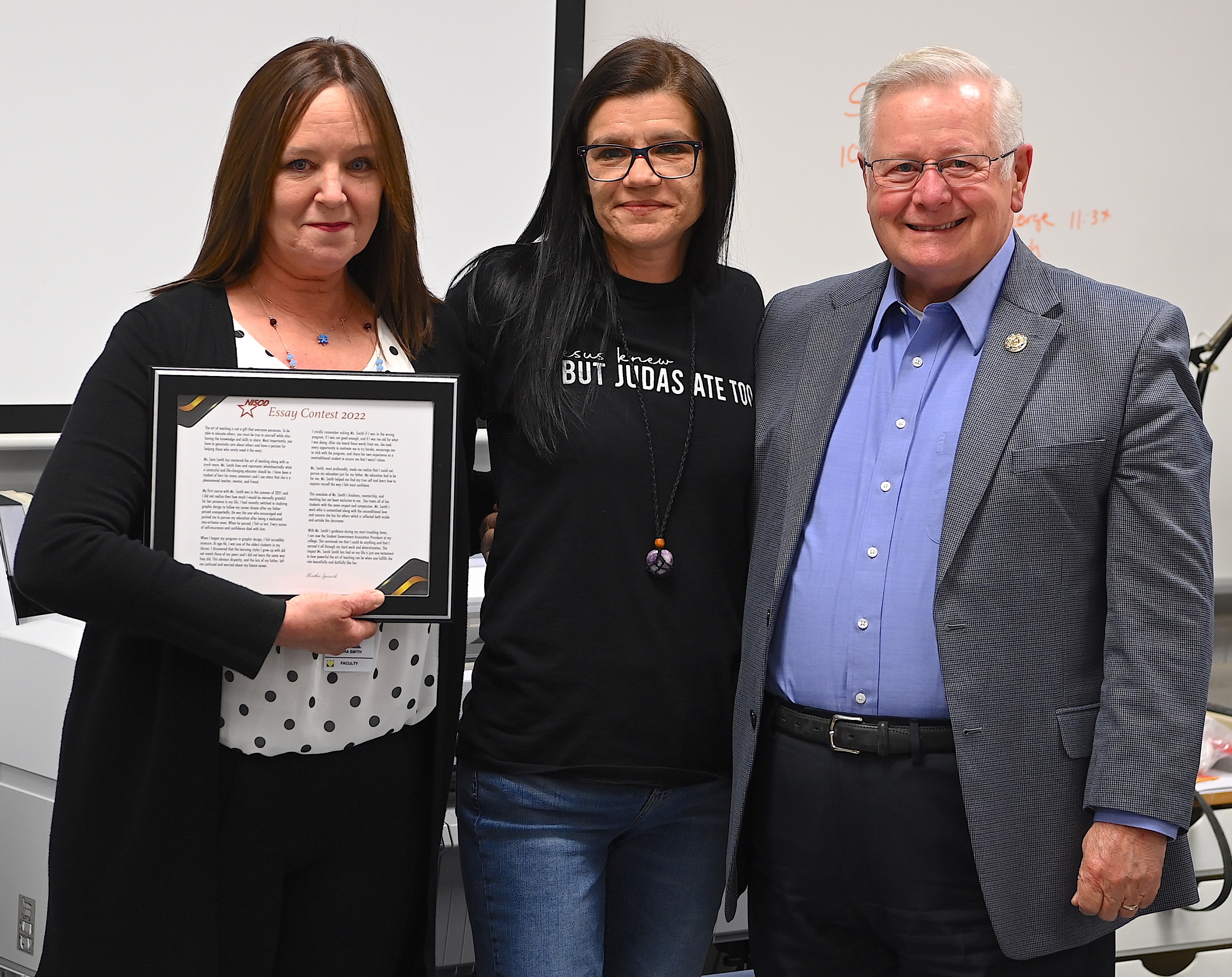 Students enter NISOD graphic design contest