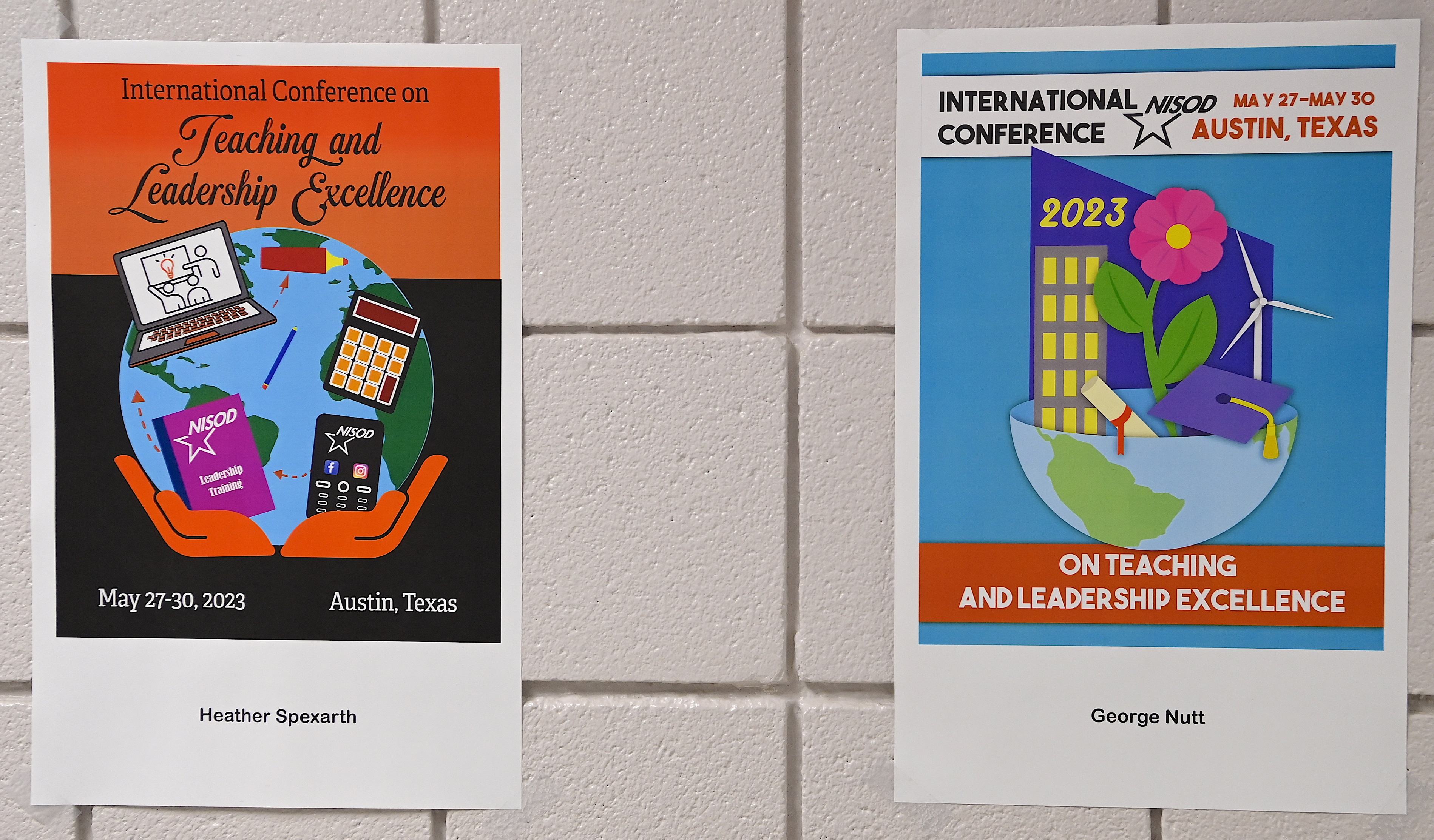 Students enter NISOD graphic design contest