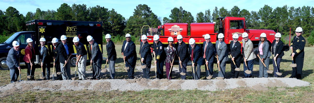FTCC, Cumberland County Fire & Rescue Training Center Groundbreaking