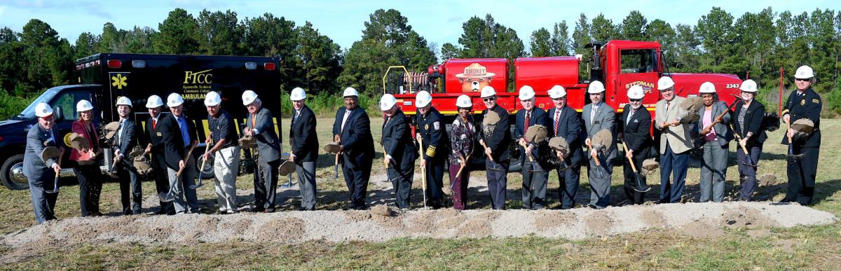 FTCC, Cumberland County Fire & Rescue Training Center Groundbreaking