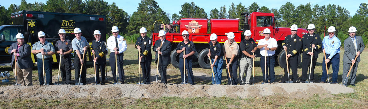 FTCC, Cumberland County Fire & Rescue Training Center Groundbreaking