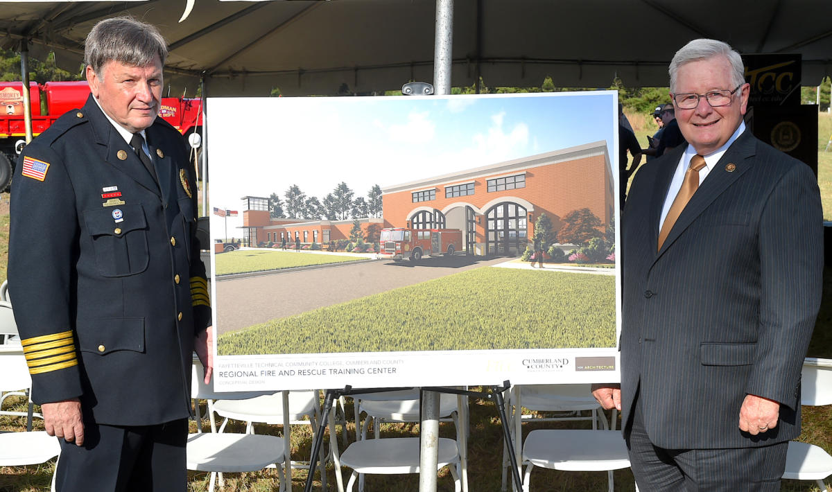 FTCC, Cumberland County Fire & Rescue Training Center Groundbreaking