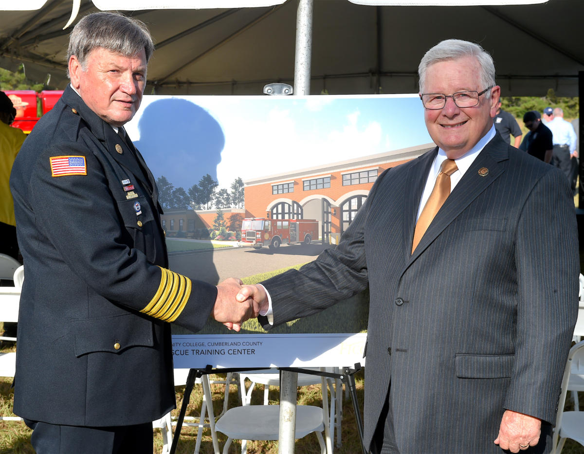 FTCC, Cumberland County Fire & Rescue Training Center Groundbreaking