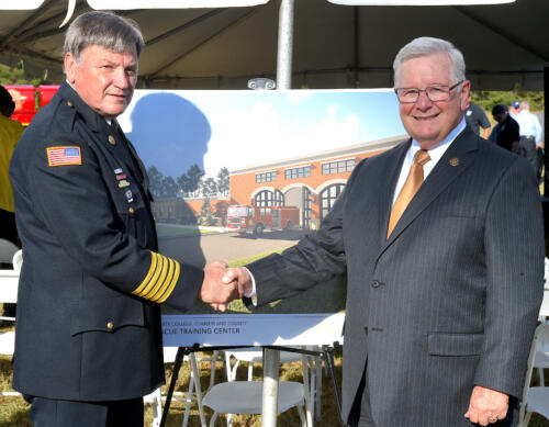 FTCC, Cumberland County Fire & Rescue Training Center Groundbreaking